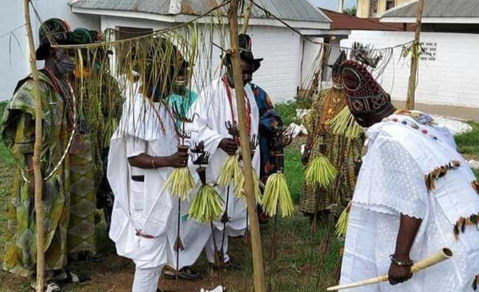 Celebración en Ile Ife del Oke Itase del año 2020